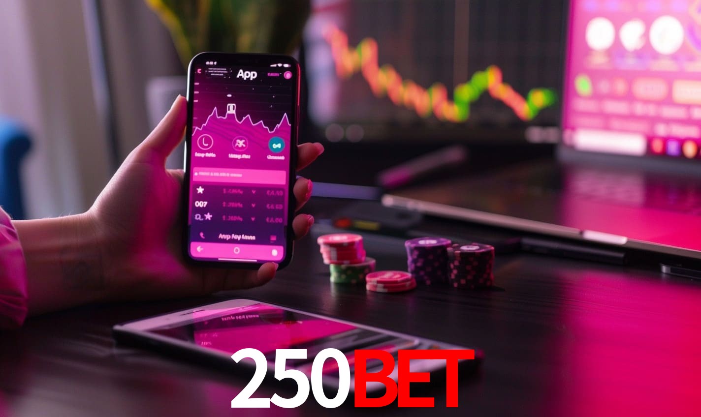 Comparação APP mobile vs versão web da 250bet